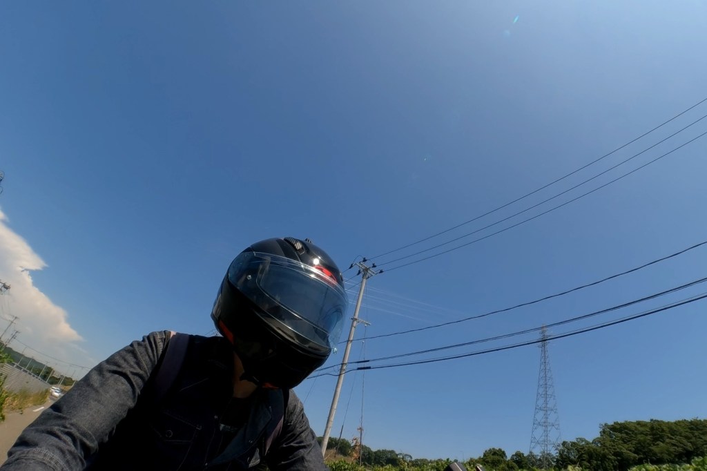 今日も焦げそうな暑さでツーリング🏍️